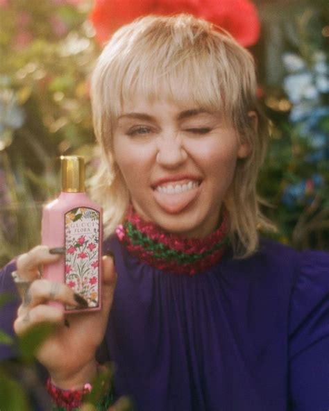 gucci ad miley cyrus|Gucci flora actress.